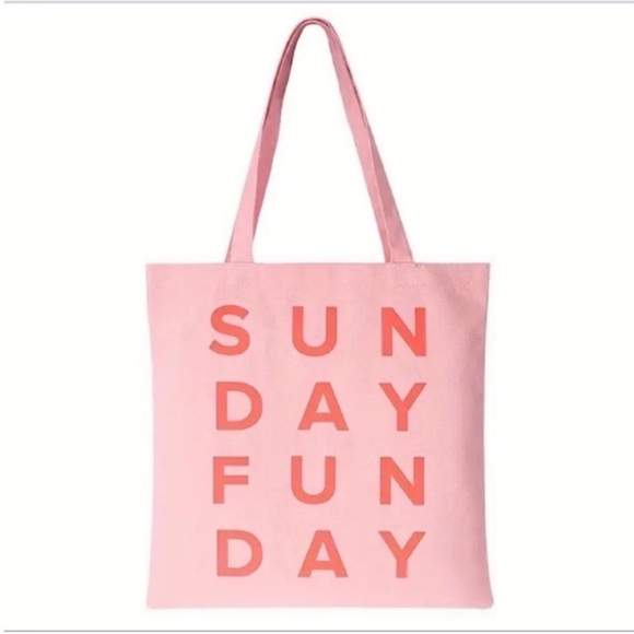 NWOT UO Pink Sunday Funday Tote - Picture 1 of 3